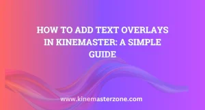 How to Add Text Overlays in KineMaster: A Simple Guide 4 How to add text overlays in KineMaster - A simple guide to enhance your videos with text effects