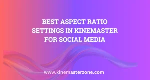Aspect Ratio Settings in KineMaster for social media video editing